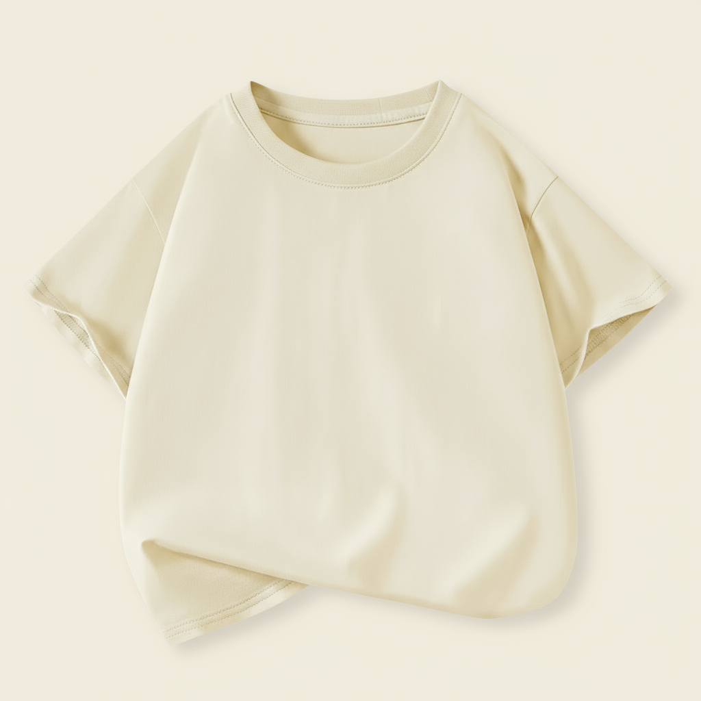Apricot short-sleeve kids&