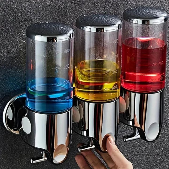 Ardent Wall Soap Dispenser Stainless Abs Push Pump Product Image 03