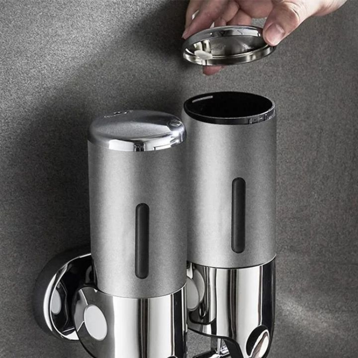 Ardent Wall Soap Dispenser Stainless Abs Push Pump Product Image 08