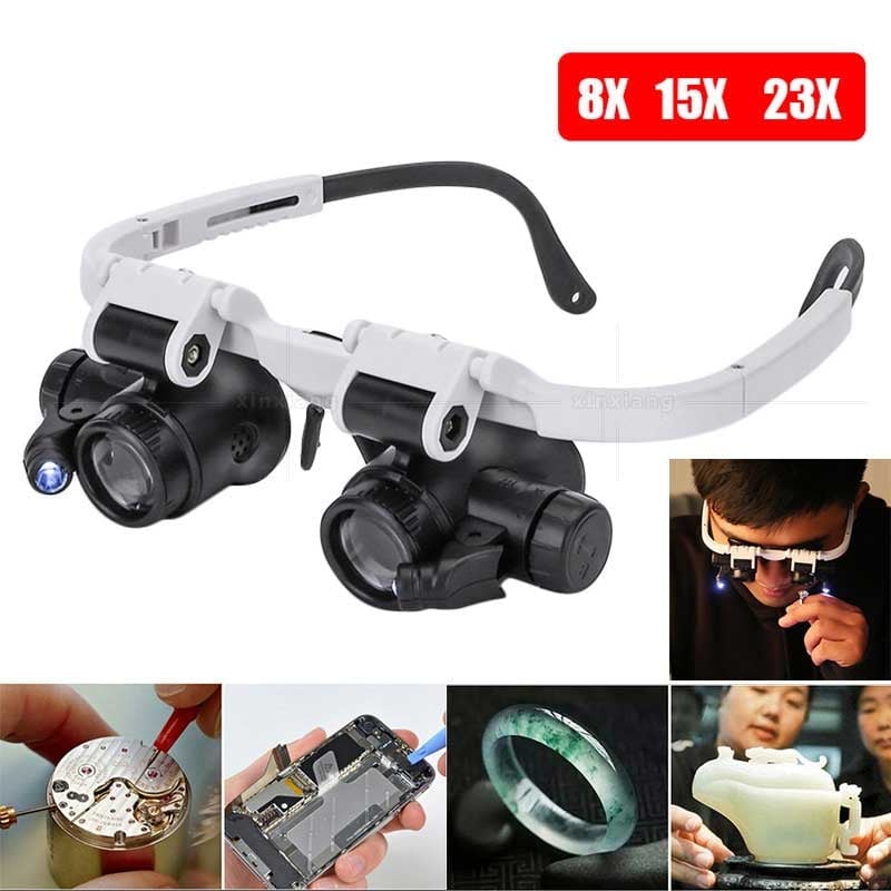 Artisan Led Head Magnifier Detail Viewing Product Image 03