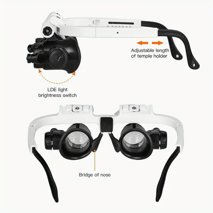 Artisan Led Head Magnifier Detail Viewing Product Image 05