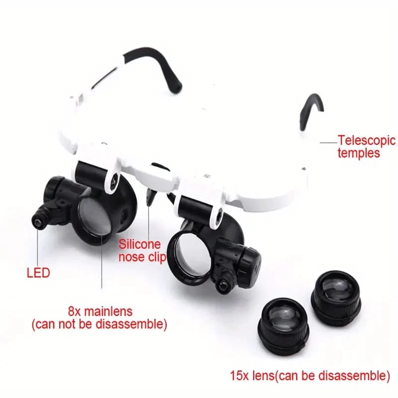 Artisan Led Head Magnifier Detail Viewing Product Image 08
