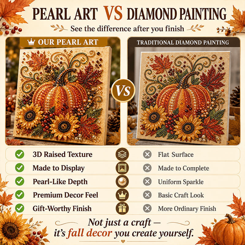 Autumn Raised Pearl Rhinestone Art Kit Product Image 03