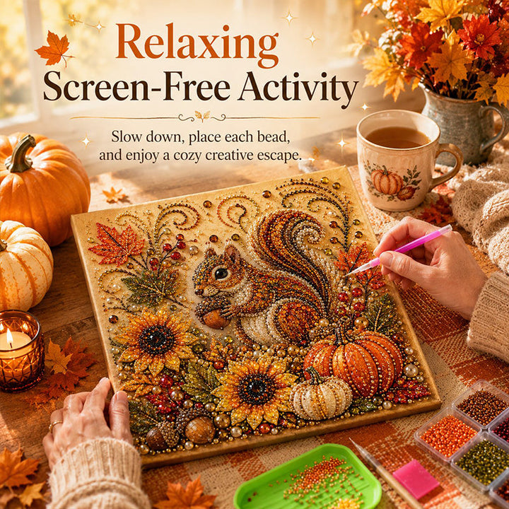 Autumn Raised Pearl Rhinestone Art Kit Product Image 04