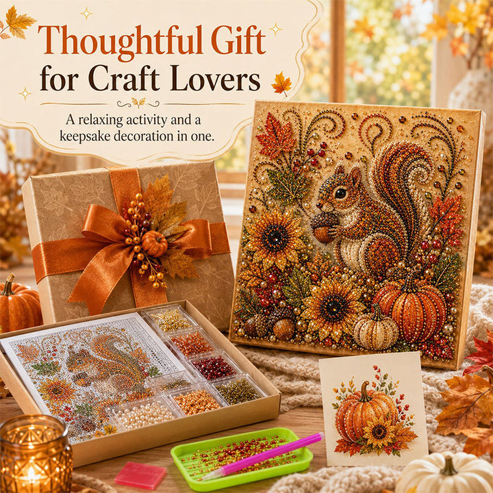 Autumn Raised Pearl Rhinestone Art Kit Product Image 08