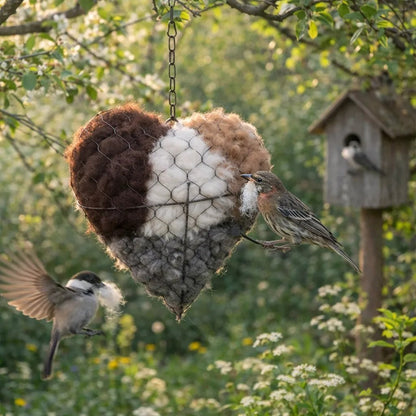 Aviary Heart Nesting Fiber Hanger Product Image 04