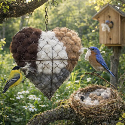 Aviary Heart Nesting Fiber Hanger Product Image 10