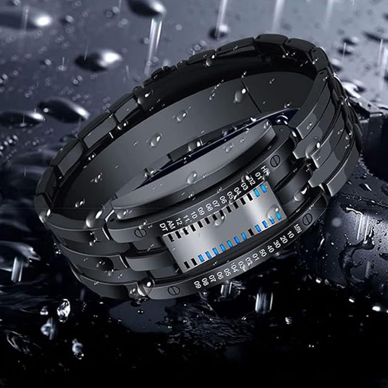 Beacon Binary Led Watch Alloy Strap Product Image 03