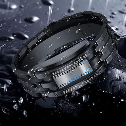 Beacon Binary Led Watch Alloy Strap Product Image 03