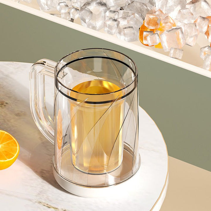Beer Glass Handle Double Wall Product Image 07