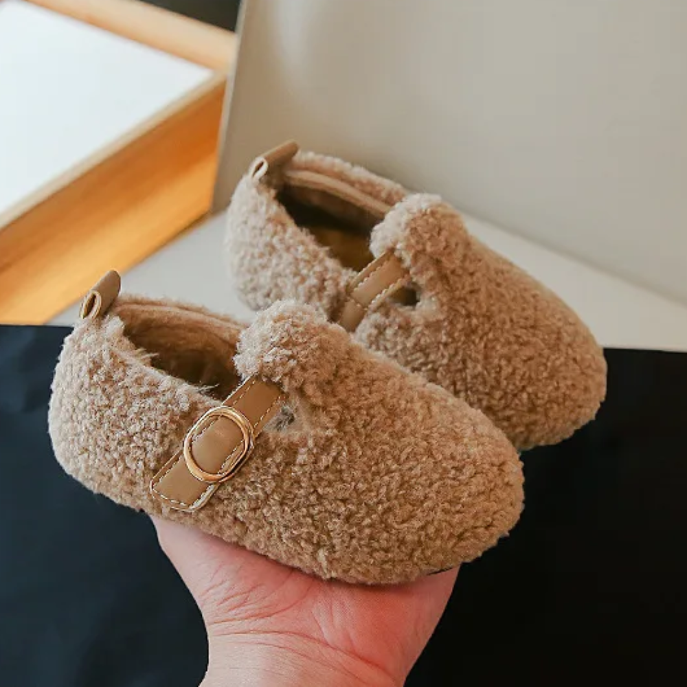 Beige plush children&
