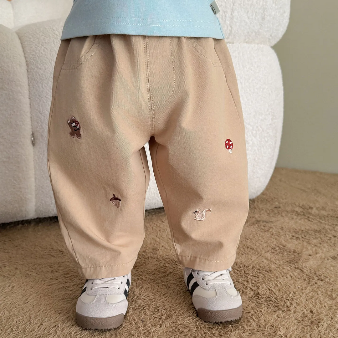 Front view of beige kids&