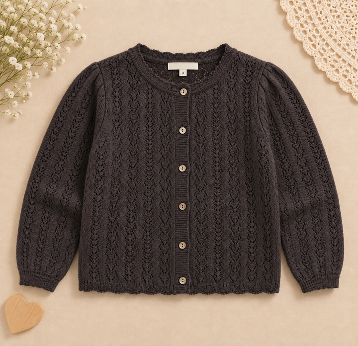 Black long-sleeve girls&