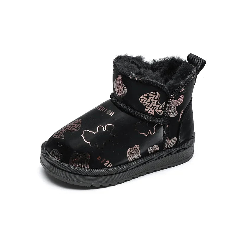 Black printed kids&