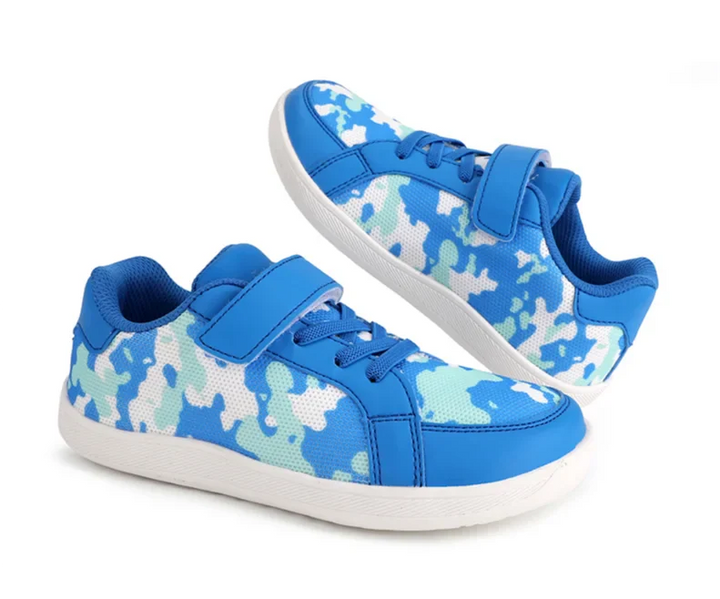 Pair of blue camouflage kids&