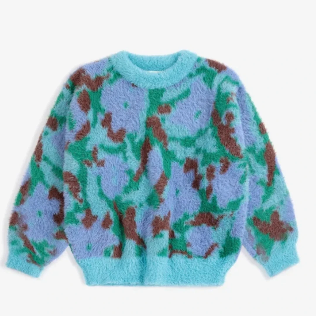 Fuzzy blue children&