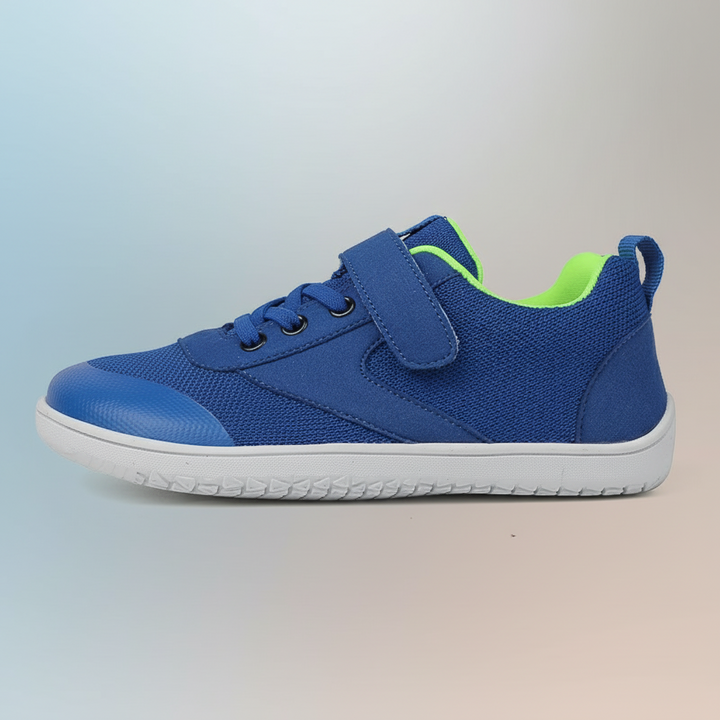 Side view of a blue kids&