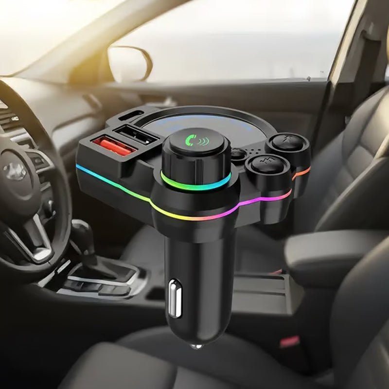 Bluetooth Fm Car Transmitter Dual Usb Product Image 02