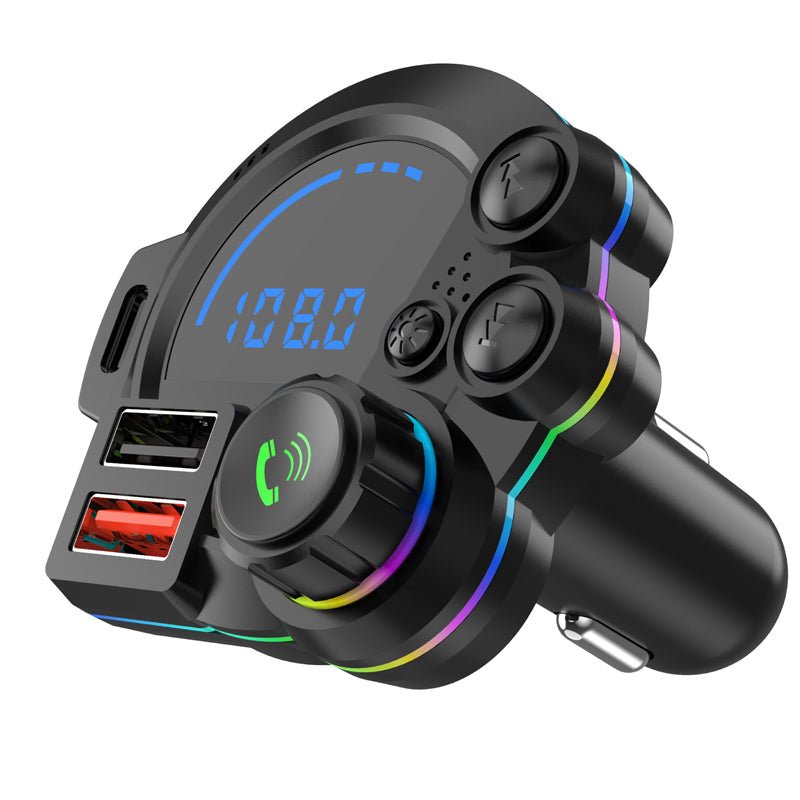 Bluetooth Fm Car Transmitter Dual Usb Product Image 03