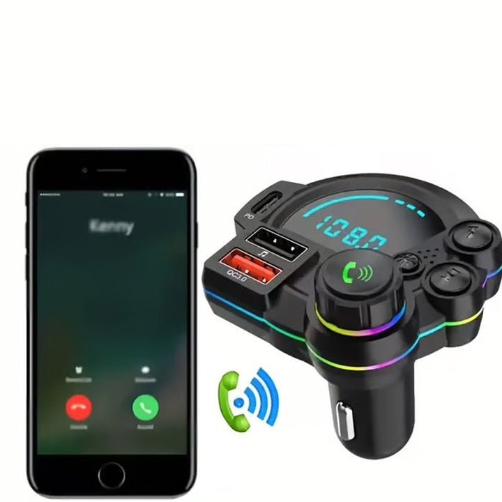 Bluetooth Fm Car Transmitter Dual Usb Product Image 07