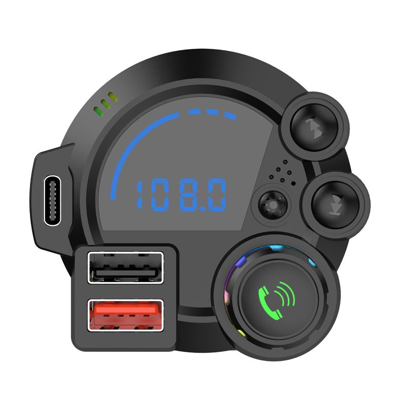 Bluetooth Fm Car Transmitter Dual Usb Product Image 09
