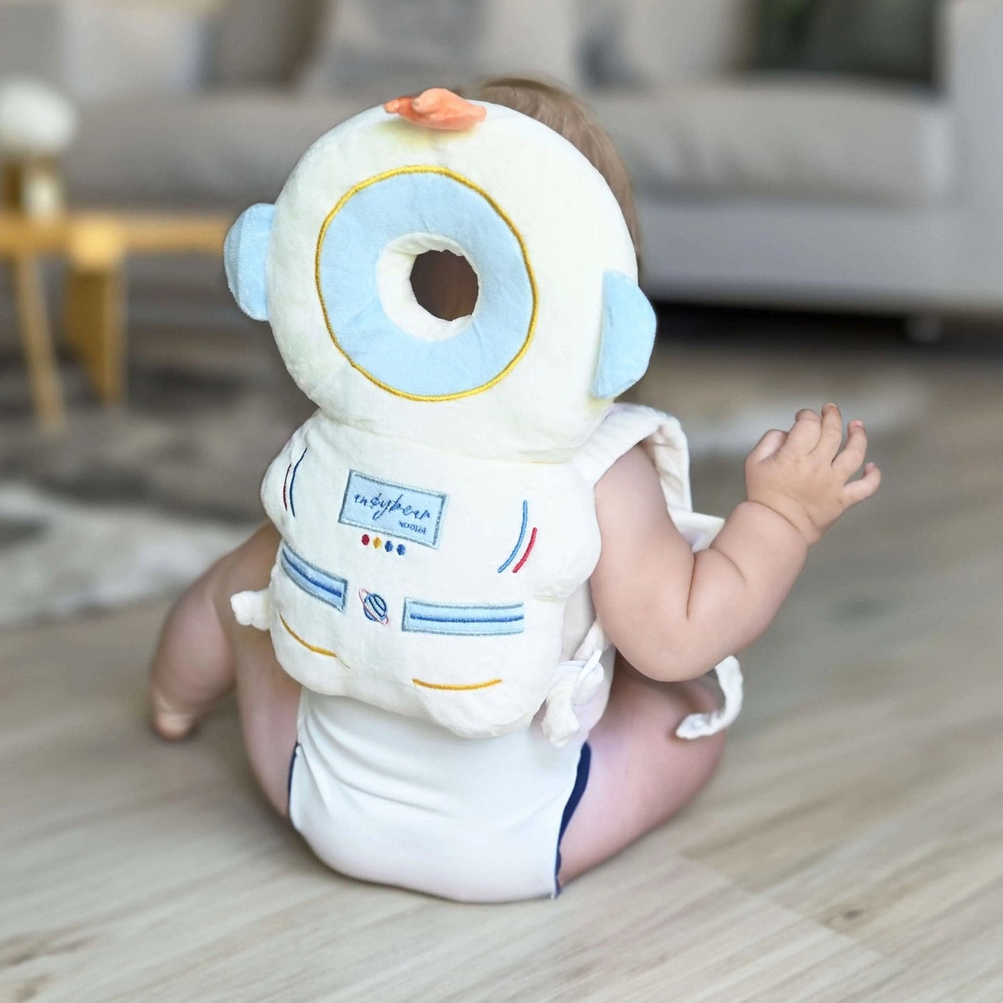 Bright Baby Safety Backpack Soft Cotton Head Cushion Product Image 03