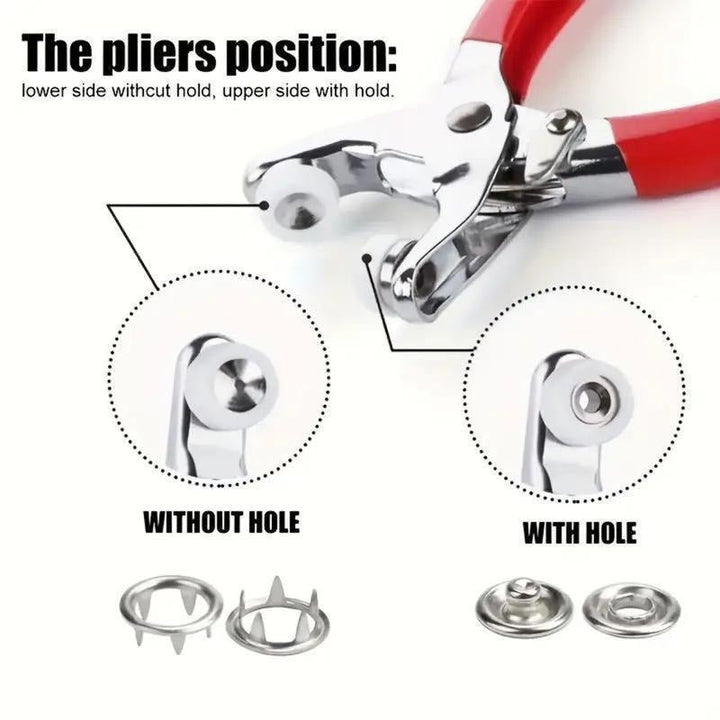 Buttonsnap Pliers Set Snap Button Kit Product Image 06