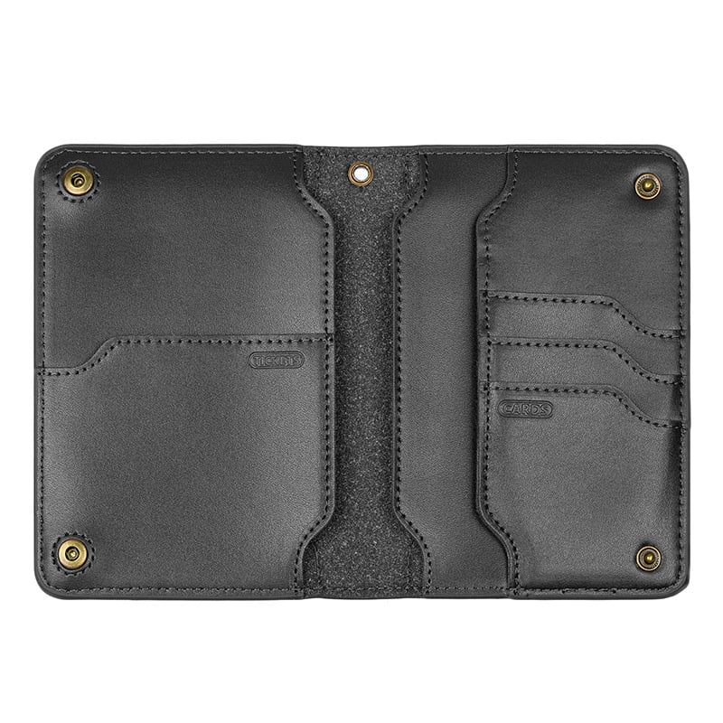 Calder Leather Passport Wallet Travel Organizer Product Image 01
