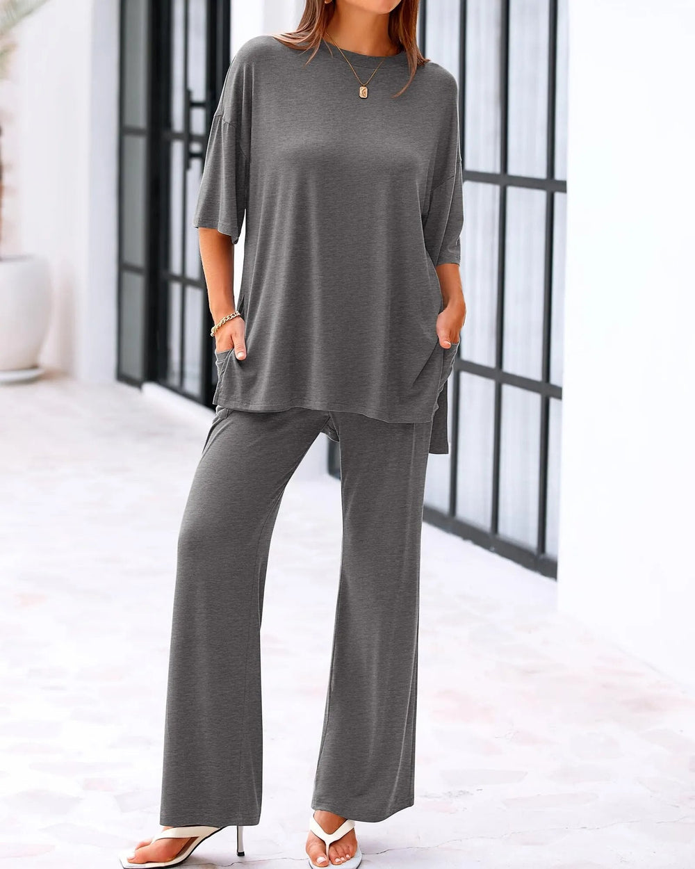 Calina Relaxed Two Piece Outfit Product Image 02