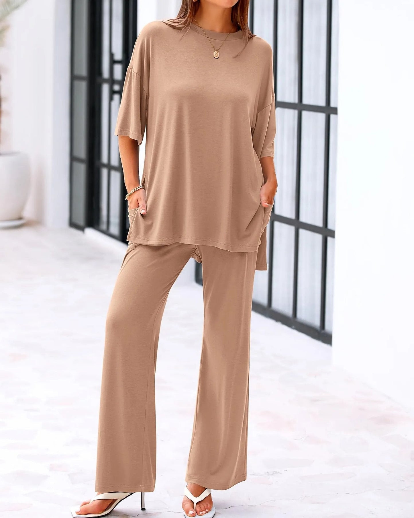 Calina Relaxed Two Piece Outfit Product Image 03