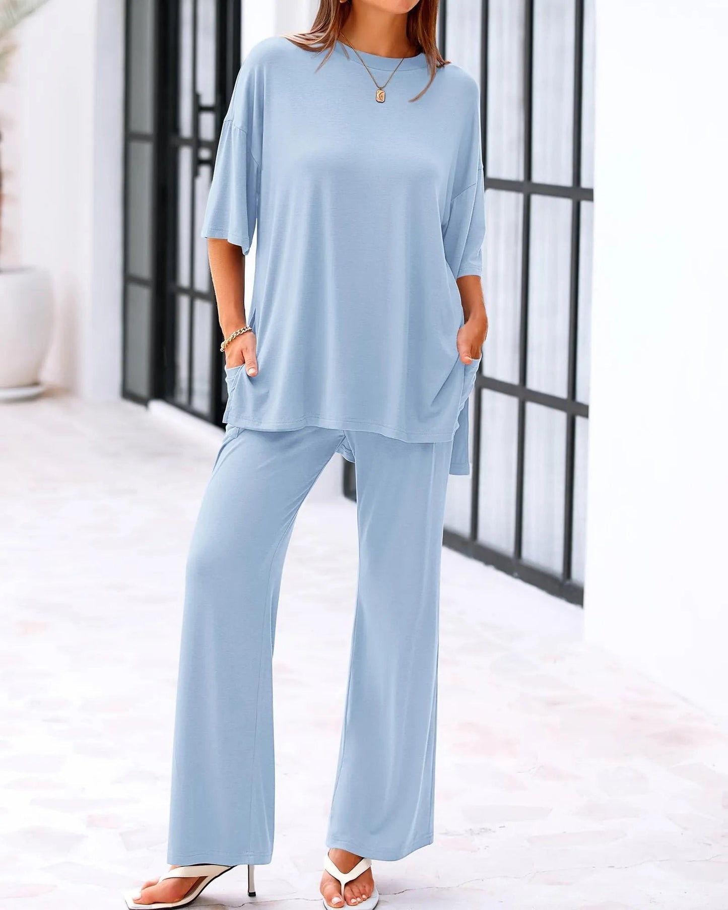 Calina Relaxed Two Piece Outfit Product Image 04