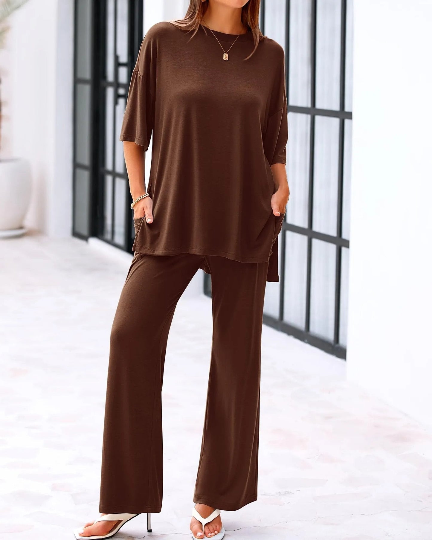 Calina Relaxed Two Piece Outfit Product Image 05