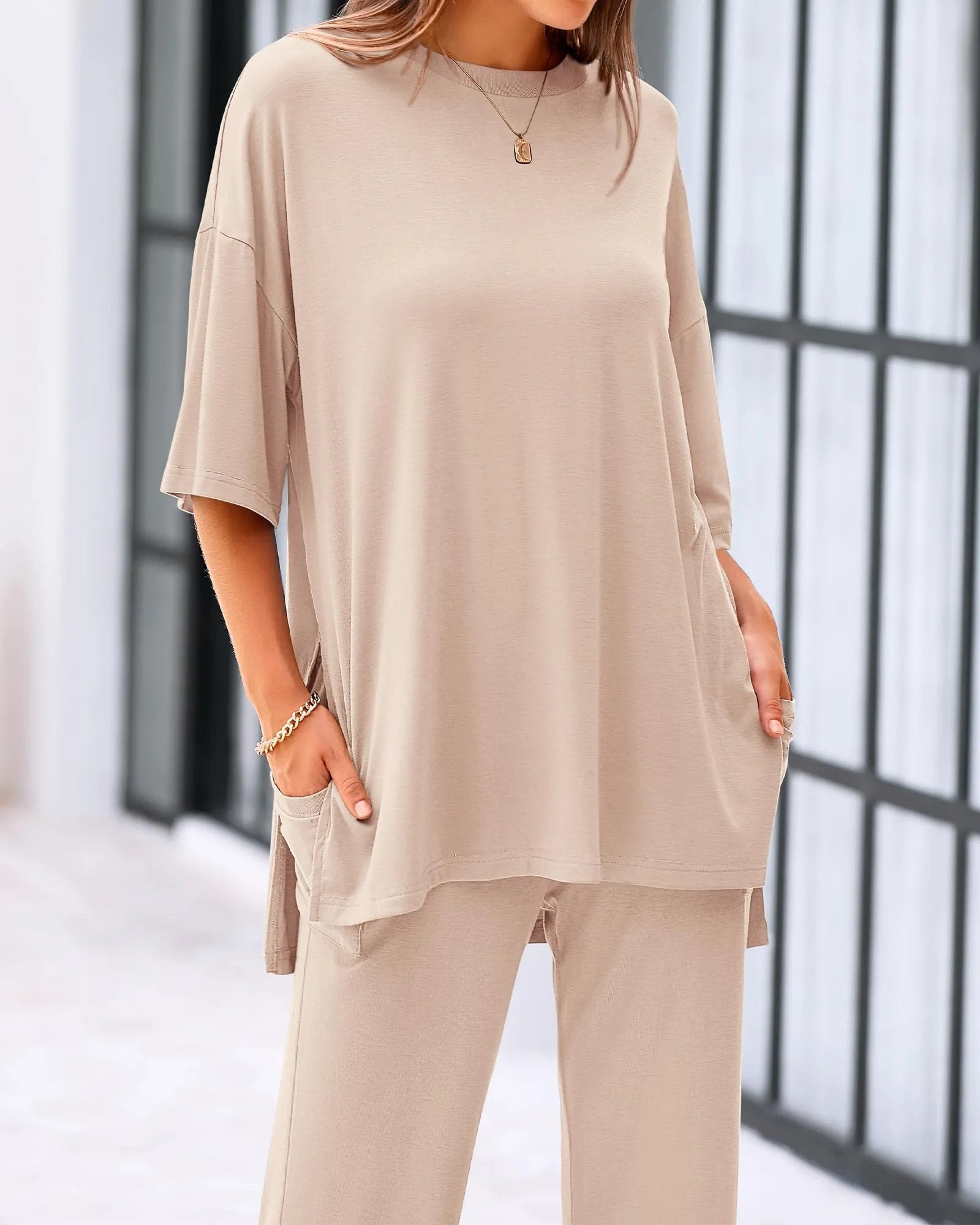 Calina Relaxed Two Piece Outfit Product Image 06