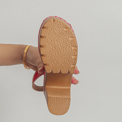 Camila Peep Toe Block Heel Sandals Product Image 07