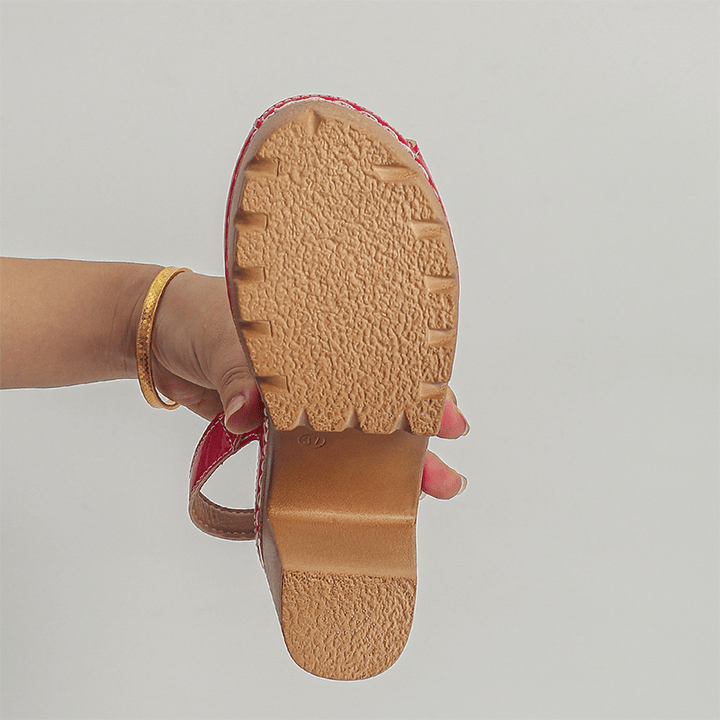 Camila Peep Toe Block Heel Sandals Product Image 07