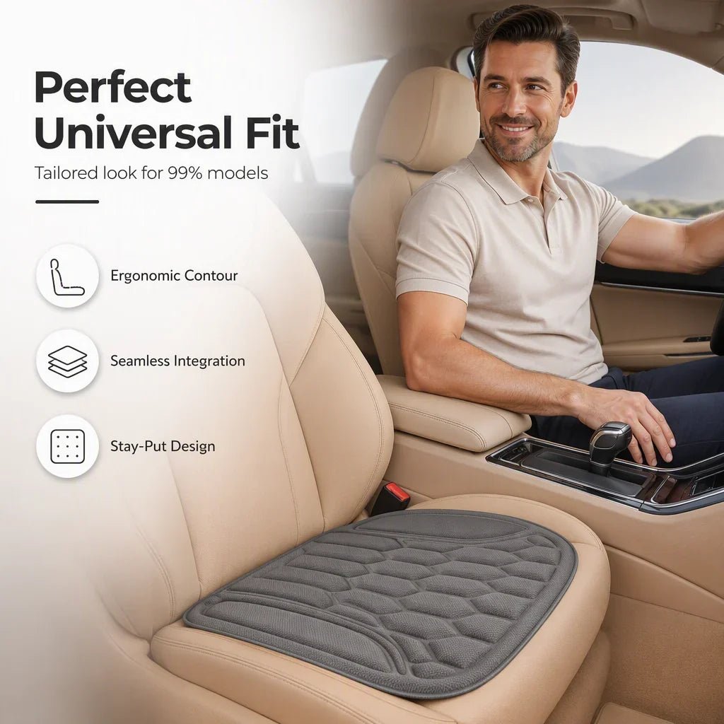 Car Seat Cushions Linen Latex Support Product Image 07