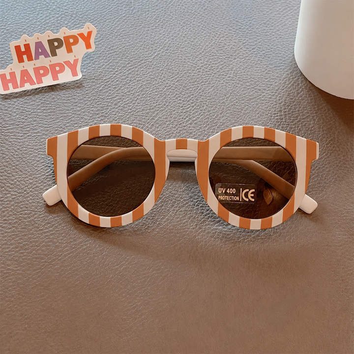Caramel and white striped kids&