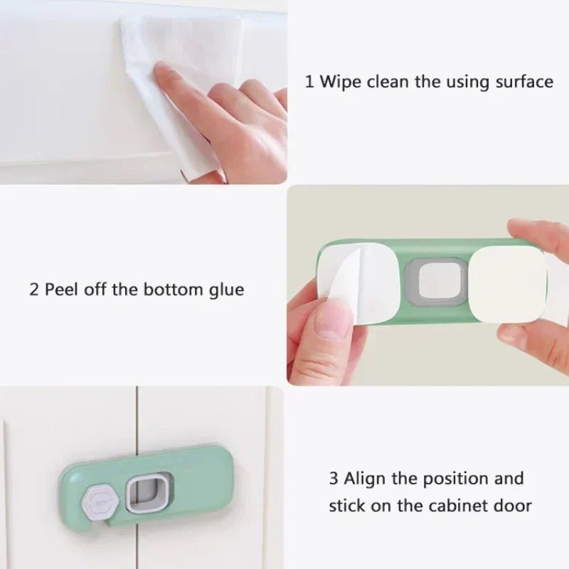 Child Safety Locks Cabinets Refrigerators Product Image 06