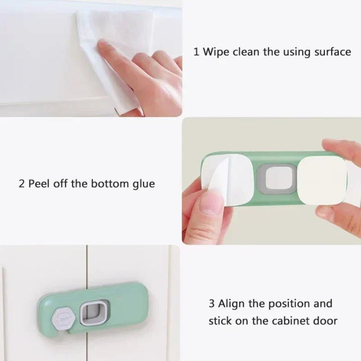 Child Safety Locks Cabinets Refrigerators Product Image 06
