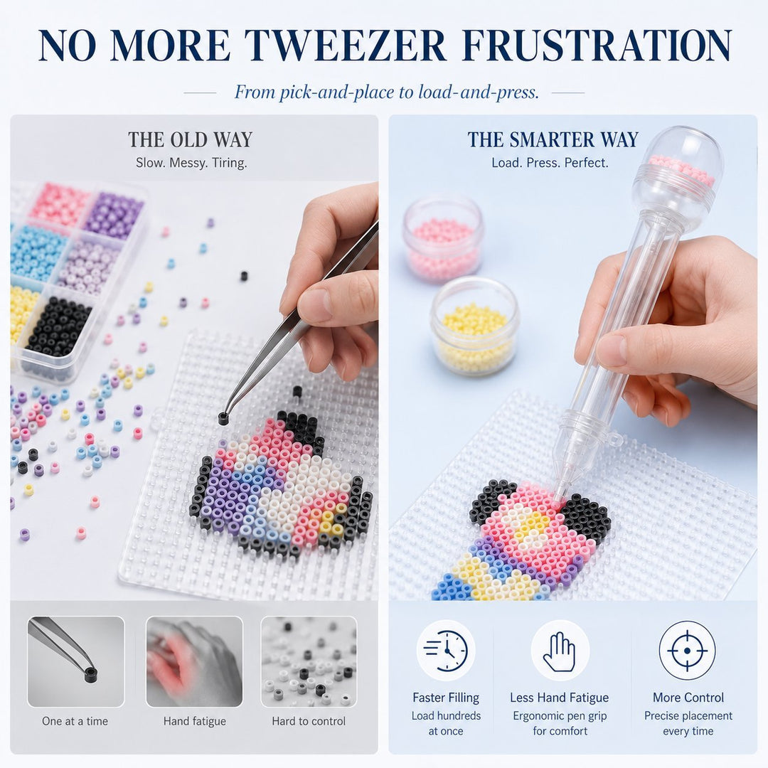 Clear Body Bead Dispenser Pen Product Image 02