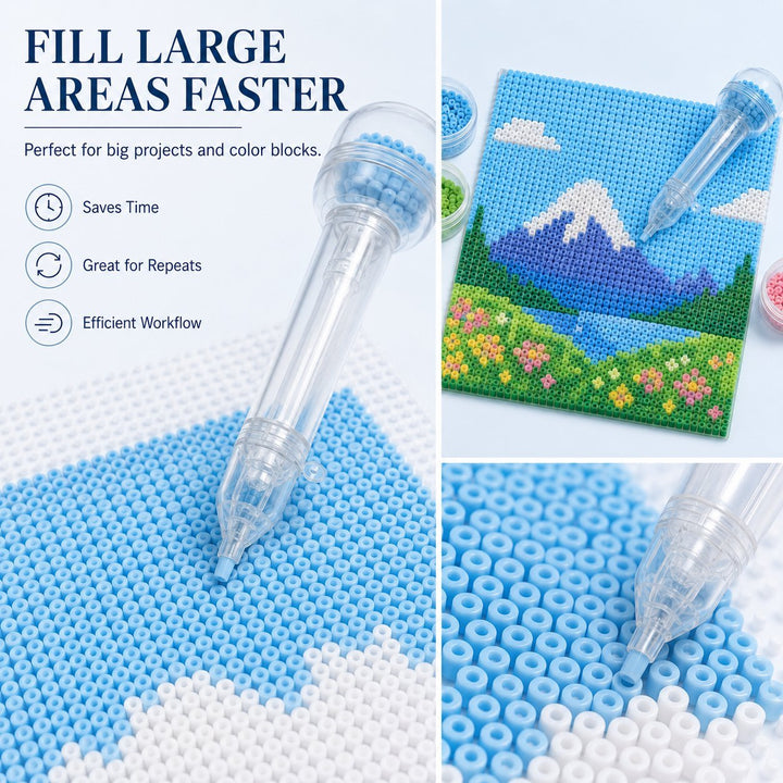 Clear Body Bead Dispenser Pen Product Image 05