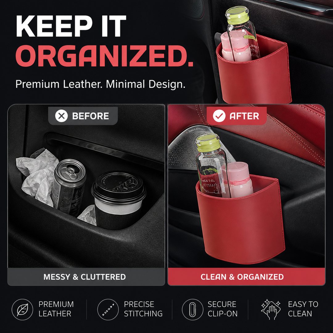 Clip On Car Cup Holder Organizer Product Image 02