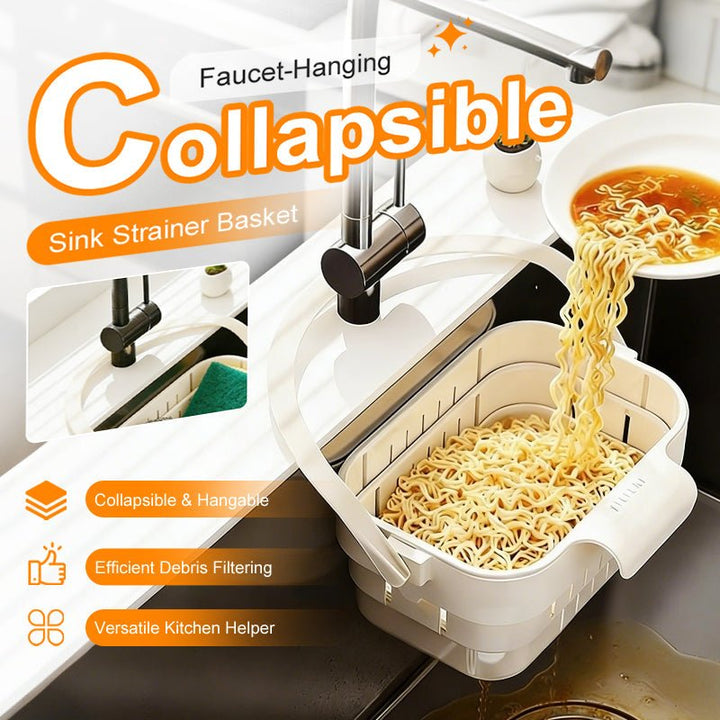Collapsible Faucet Hanging Sink Strainer Product Image 02