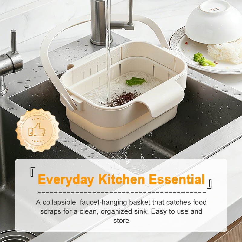 Collapsible Faucet Hanging Sink Strainer Product Image 09