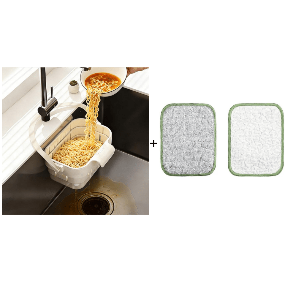 Collapsible Faucet Hanging Sink Strainer Product Image 10