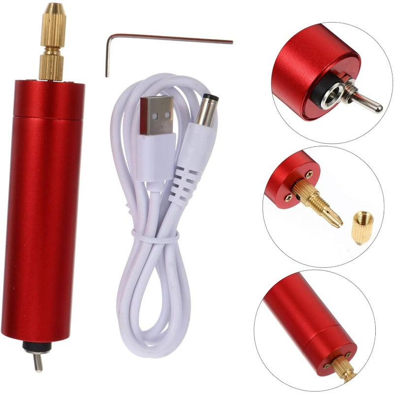 Compact Metal Rotary Tool Pen Set Product Image 02