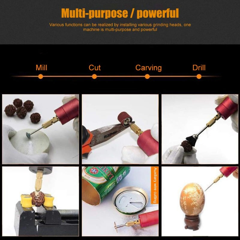 Compact Metal Rotary Tool Pen Set Product Image 05