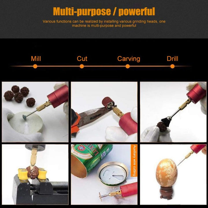 Compact Metal Rotary Tool Pen Set Product Image 05