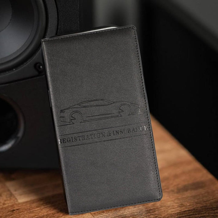 Compact Vehicle Document Holder Pu Product Image 03