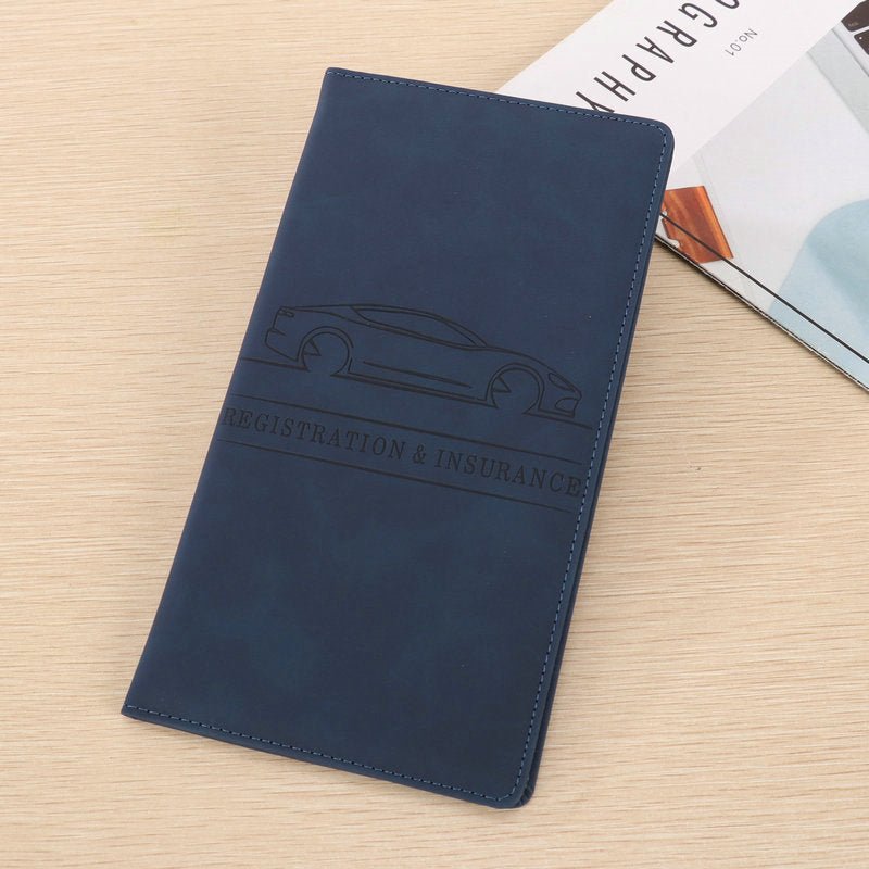 Compact Vehicle Document Holder Pu Product Image 16